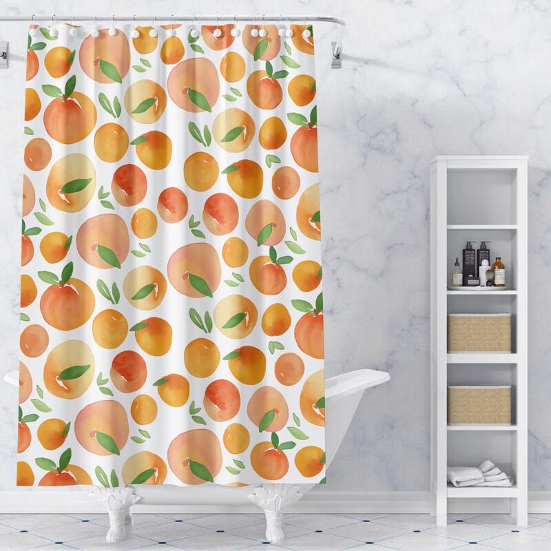 

LISM Digital Print Polyester Shower Curtain Set