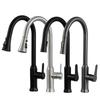 304 Stainless Steel Pull-out Kitchen Faucet