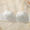 Small Chest Push-up Bra with Anti-sagging Comfortable and Seamless Half-cup Bra