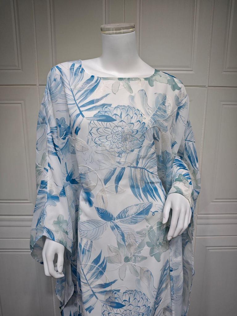 MQ140 Elegant Modest Dubai Pullover Robe: Stylish Middle Eastern Abaya for Women