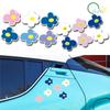 Little Red Flower Sticker Colorful Multiple Creative Stickers Car Windows Motorcycle Bumper Luggage Box Notebook Sticker Decal