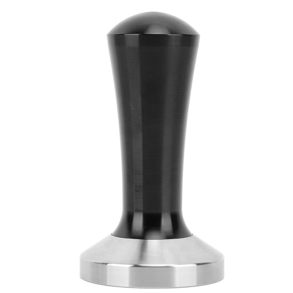 58mm Coffee Tamper Stainless Steel Flat Bottom Coffee Powder Press Hammer for Evenly Compacted Powder