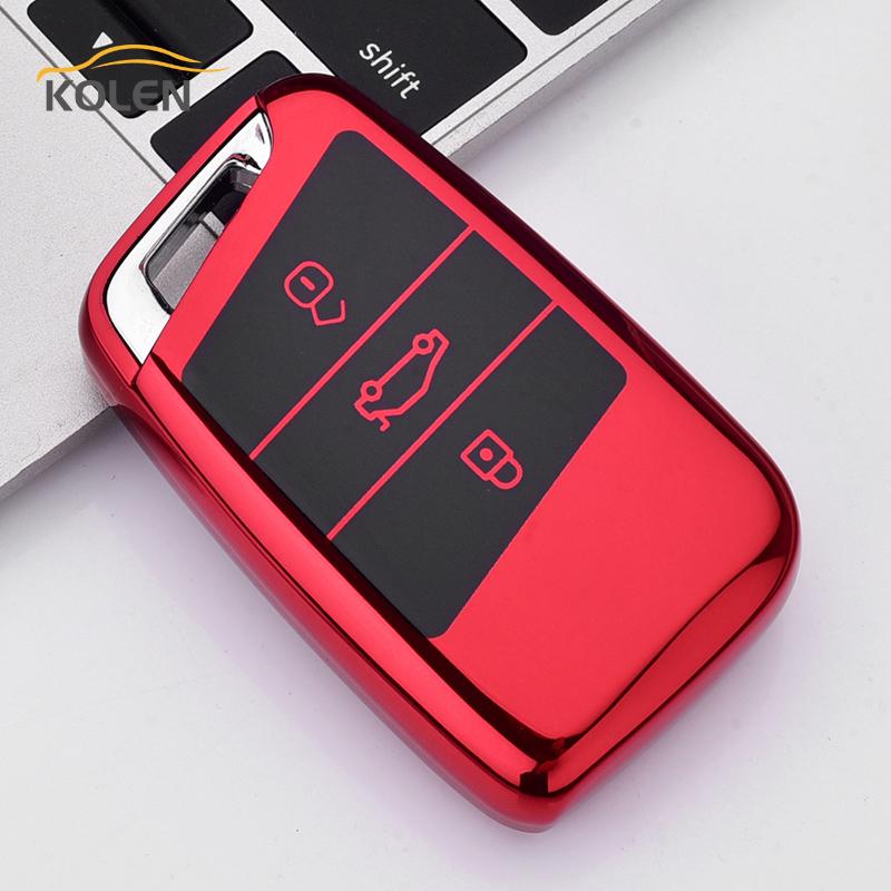 

Soft Tpu Car Remote Key Case Cover Shell Fob For Vw Volkswagen Passat B8 Magotan Golf For Skoda Superb Kodiaq A7 Accessories