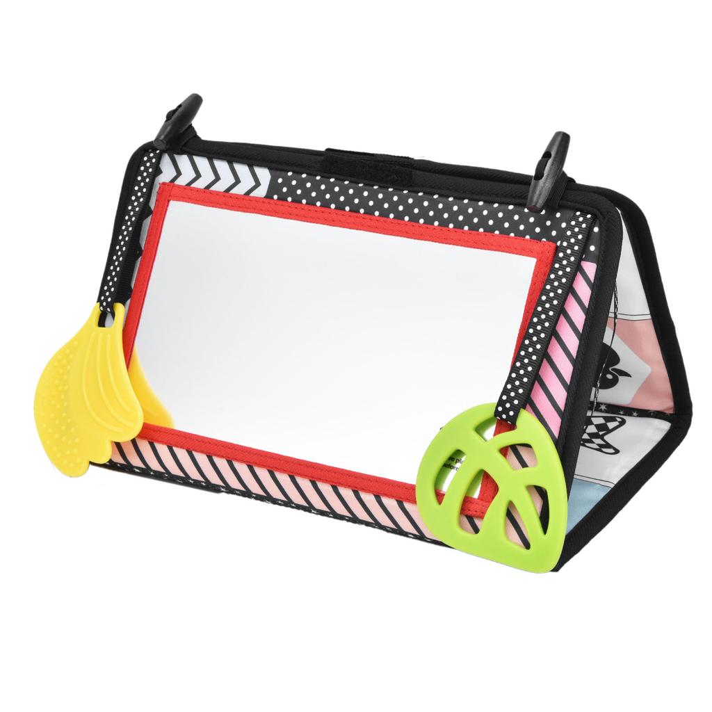 Spiegel Stoffbuch Spielzeug Starker Farbkontrast Knisterstoffbuch Spielzeug Frühes Lernspielzeug