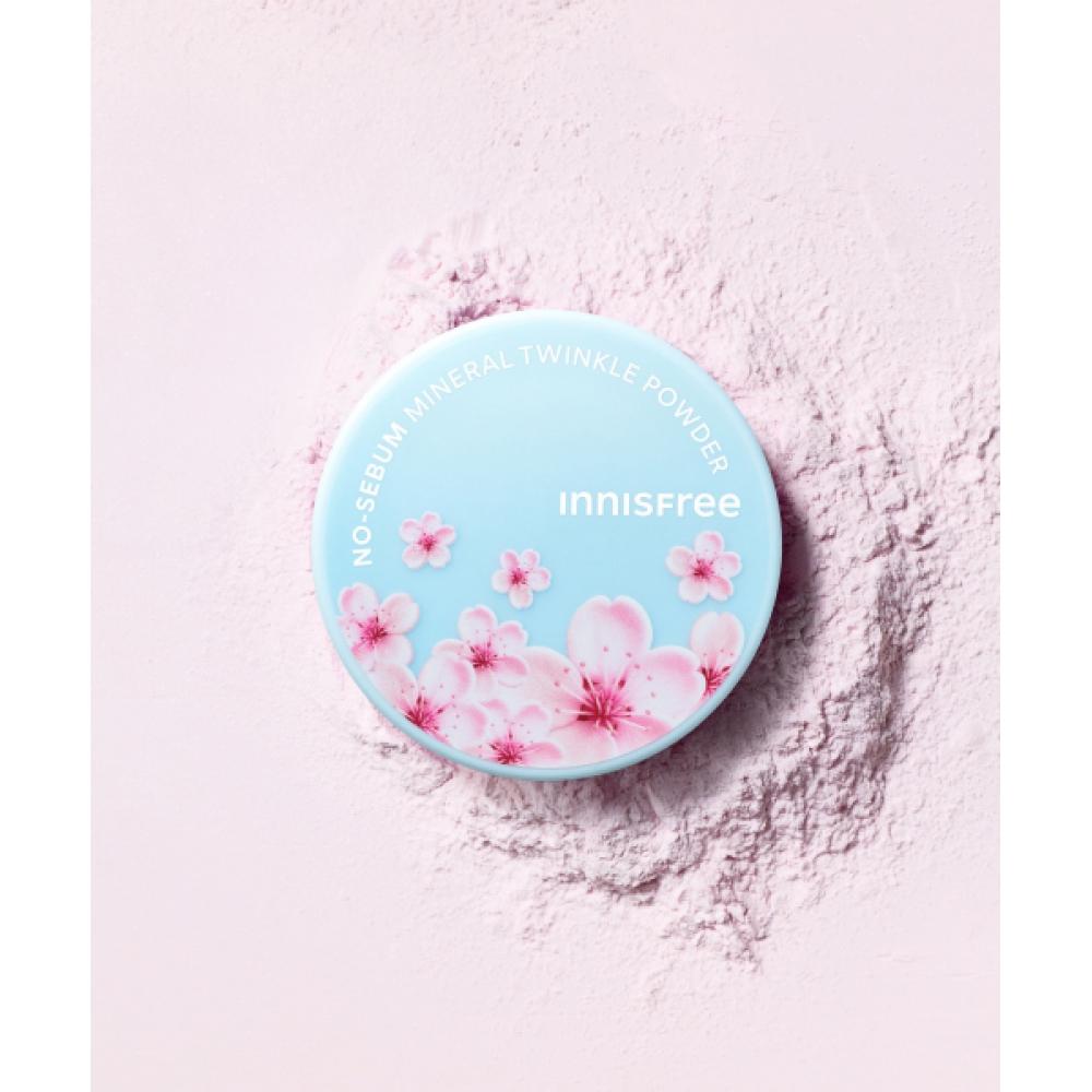 Innisfree No Sebum Mineral Powder Cherry Blossom 5g 1ea FREE