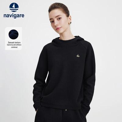 Women's Loose Hooded Sweatshirt