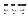 Solar Scary Pumpkin Light Stake - Outdoor Halloween Decor for Garden, , and House