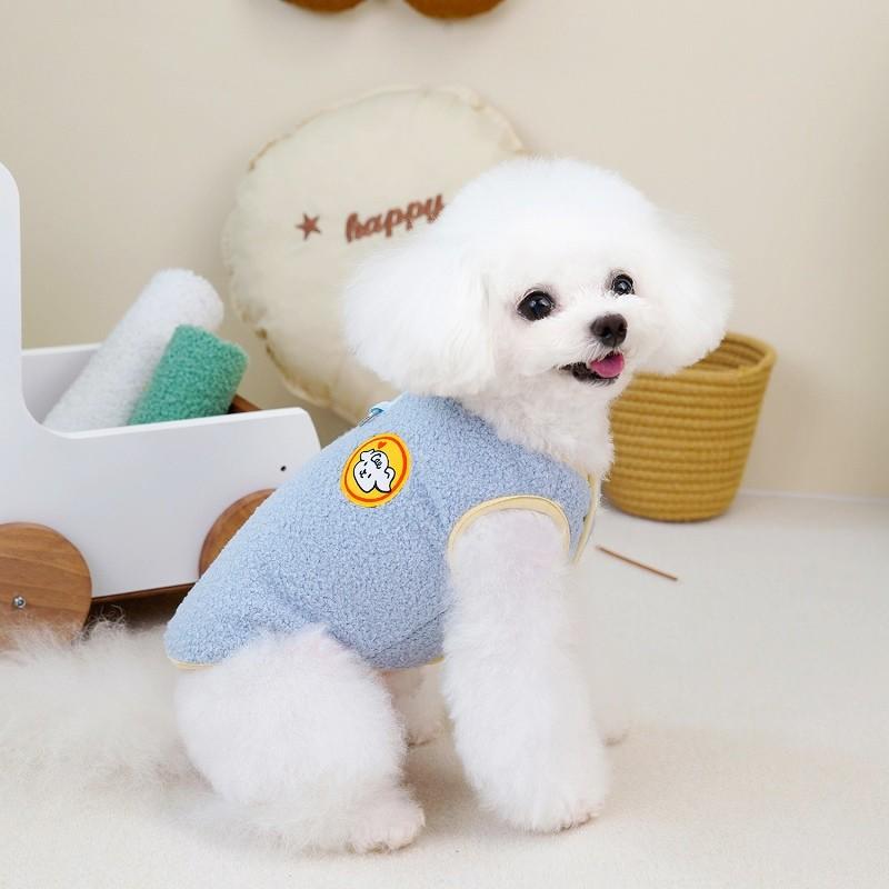 Pet Dog Coat Autumn Winter Luxury Dog Clothes Dog Warm Vest Solid Dog Costume Chihuahua Bichon Dachshund Knitted Dog Clothing