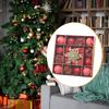 Christmas Ball Ornaments Set Tree Decor Novelty Reusable Xmas Baubles Pendants for