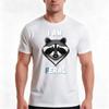 I Am Feral Funny Quote Raccoon Tshirt Summer Casual Cotton Tee Oversized Streetwear Tops Vintage Graphic Print 100 Cotton