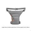 Men Waist Bag Crossbody Fanny Pack Motorcycle Drop Leg Multifunctional Portable Hip for