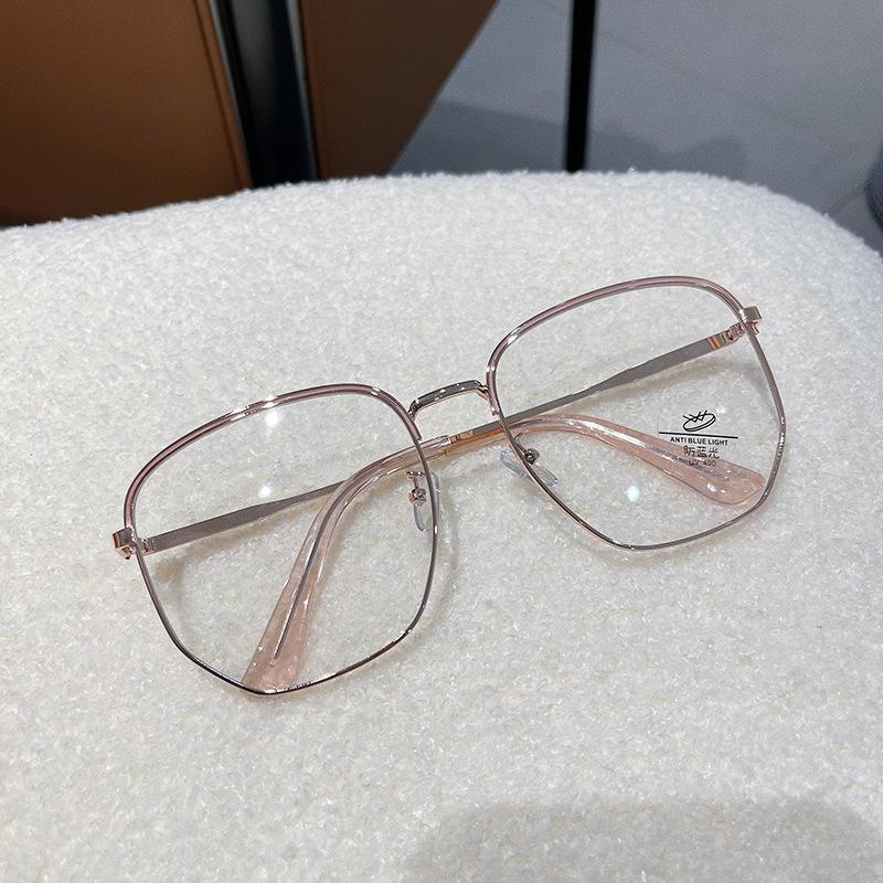 Big Size Square Shape Women’S Eyewear Frames Blue Light Blocking Women Glasses Frame Korean Stylish Eyeglass Frame
