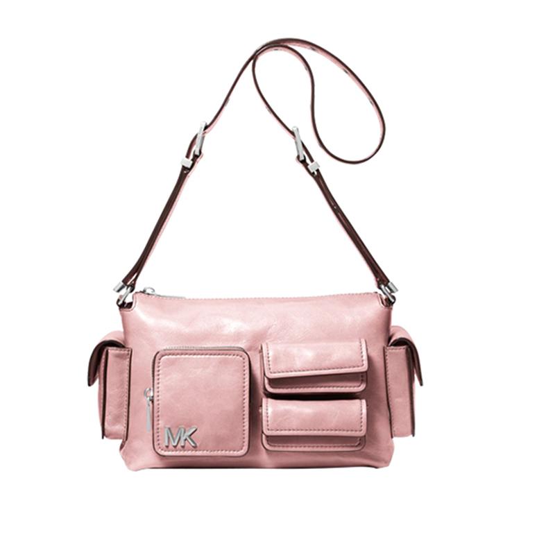 Michael Kors Motorcycle Style Leather Crossbody