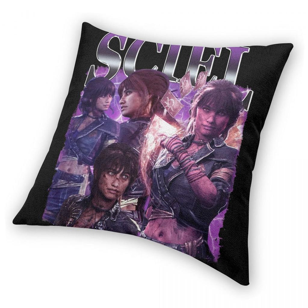 Clair Obscur Expedition 33 Girl In Sci Fi Pillowcase Soft Polyester Cushion Cover Decor Pillow Case Cover Home Wholesale 40X40cm