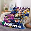 Customiz Name Personality JoJo's Bizarre Adventure  Blanket Soft &Warm Sofa Office Bed Travel Lunch Break Blanket, Gift Suitable All Seasons