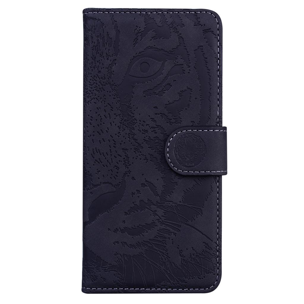 Flip Wallet Case for Honor X40 5G/X9a 5G/Magic5 Lite 5G,PU Leather Tiger Pattern Imprinted Stand Phone Cover