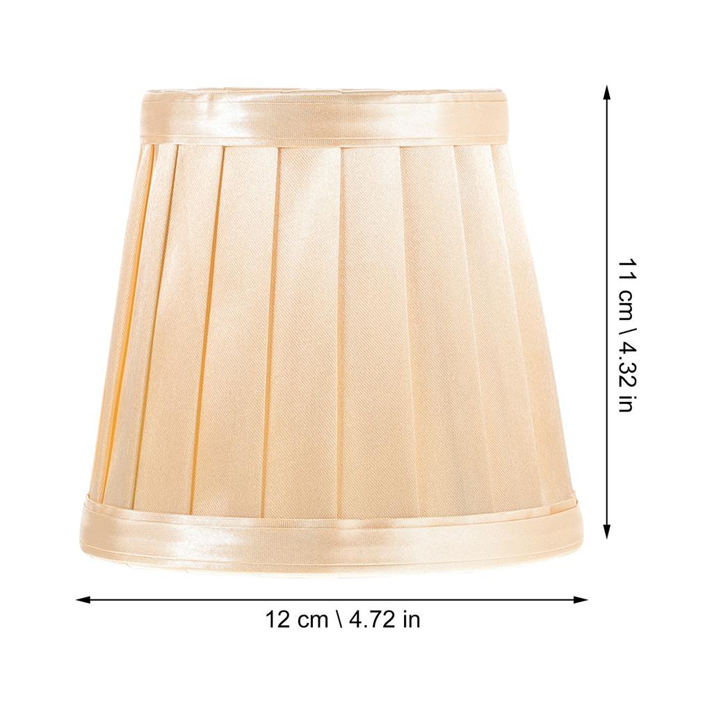 Cloth Lampshade Barrel Style European Decorative Ceiling Lamp Shade Small Multifunctional Lamp Cover for Home Hotel Living Room