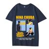 Vintage Singer Nina Chuba Graphic T Shirts 2025 New Men Women Oversized Cotton Short Sleeve Summer Funny Printed Unisex T-shirts