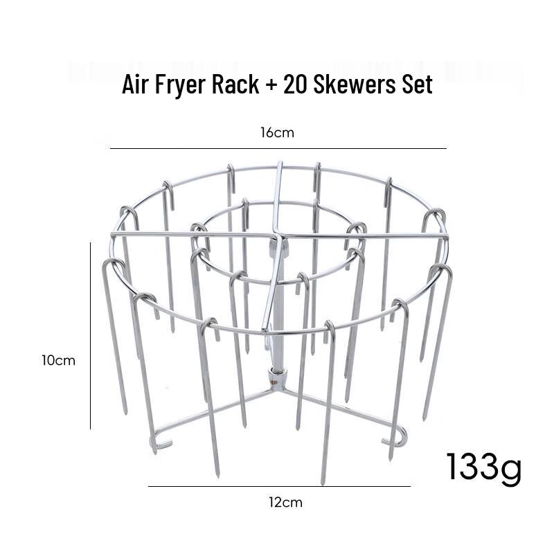 Wutuo Stainless Steel Air Fryer Accessory Kit
