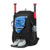 Borsa da baseball Zaino da baseball in tessuto Oxford con cerniera resistente e scomparto per scarpe per attività sportive