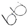 2Pcs Automatic Transmission Shifter Cable 12477640 Stable Performance Auto Trans Gear Shift Cable for 1500 2500 3500