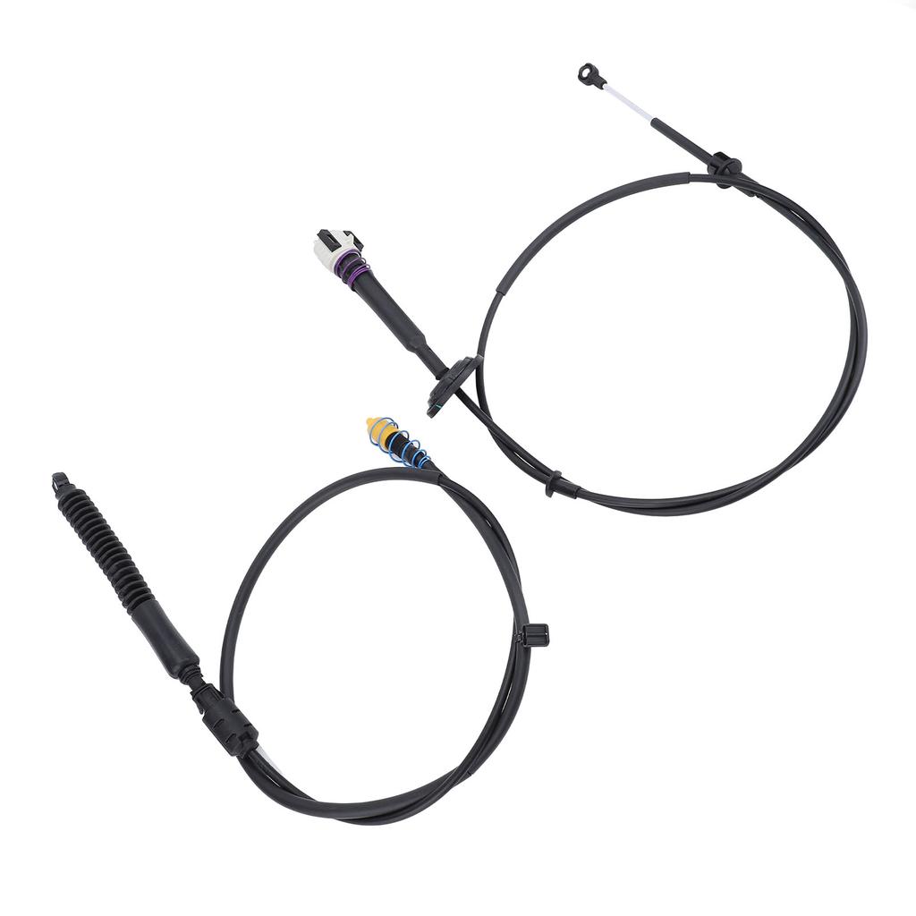 2Pcs Automatic Transmission Shifter Cable 12477640 Stable Performance Auto Trans Gear Shift Cable for 1500 2500 3500