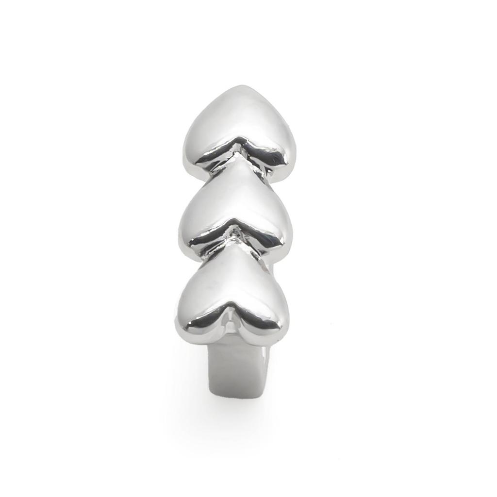 Unisex Heart-Shaped Single Tooth Hip Hop Grill for Halloween
