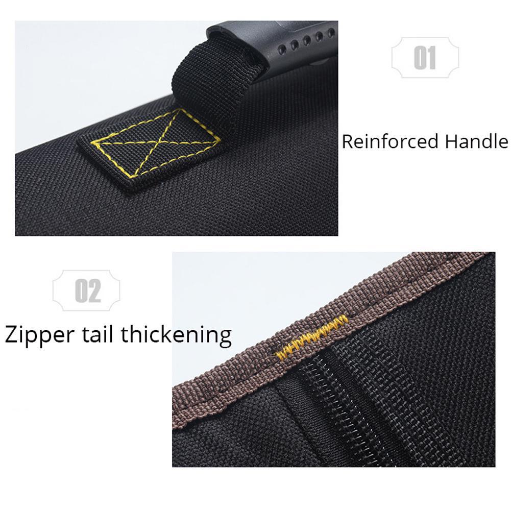 Çok fonksiyonlu Oxford Kumaş Anahtarı Çanta Katlanır Alet Roll-up Çanta Depolama Cep Taşınabilir Aletler Kılıfı Organizatör Tutucu