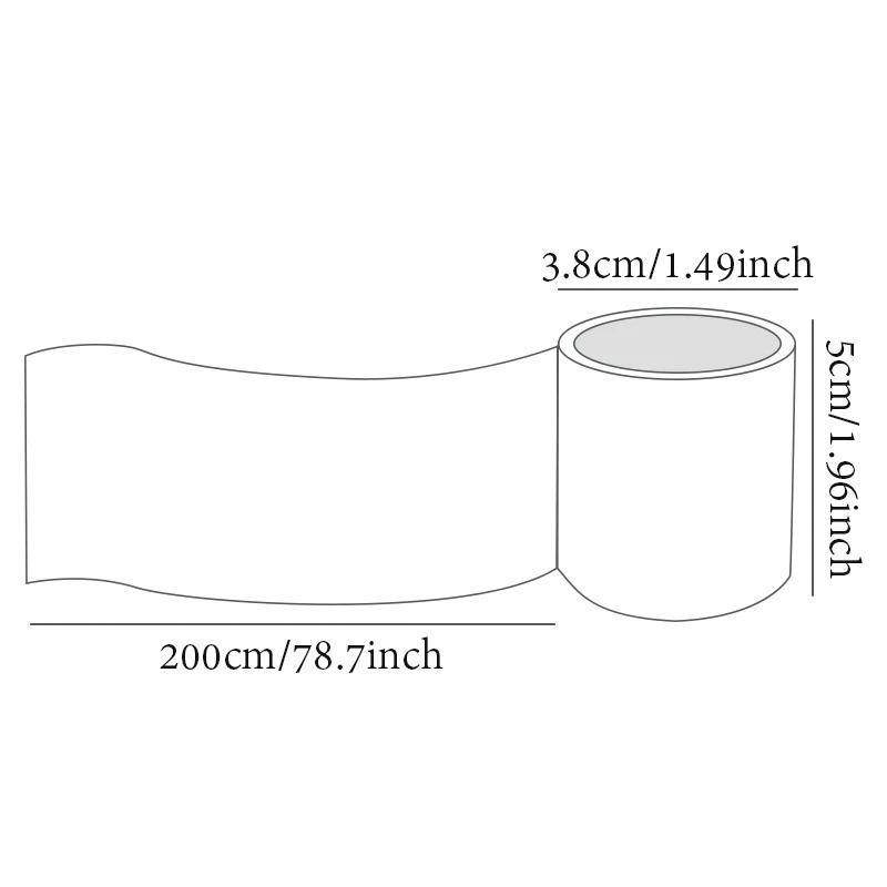 4 styly 1 role/balení akvarel květinové vyřezávané pásky na vypouštění odpadu pro DIY příručku, pouzdro na telefon, obálku, dekoraci