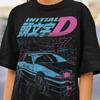 Initial D Shirt, Fujiwara Drift Racing Tee, JDM Car Culture Anime Unisex T-Shirt, Street Racing Japanese Manga Graphic, 90s Retro Racer Gift