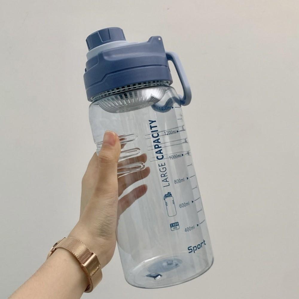1500ml Sports Water Cup with Strainer Fitness Drinking Bottle Fitness Water Bottle Outdoor