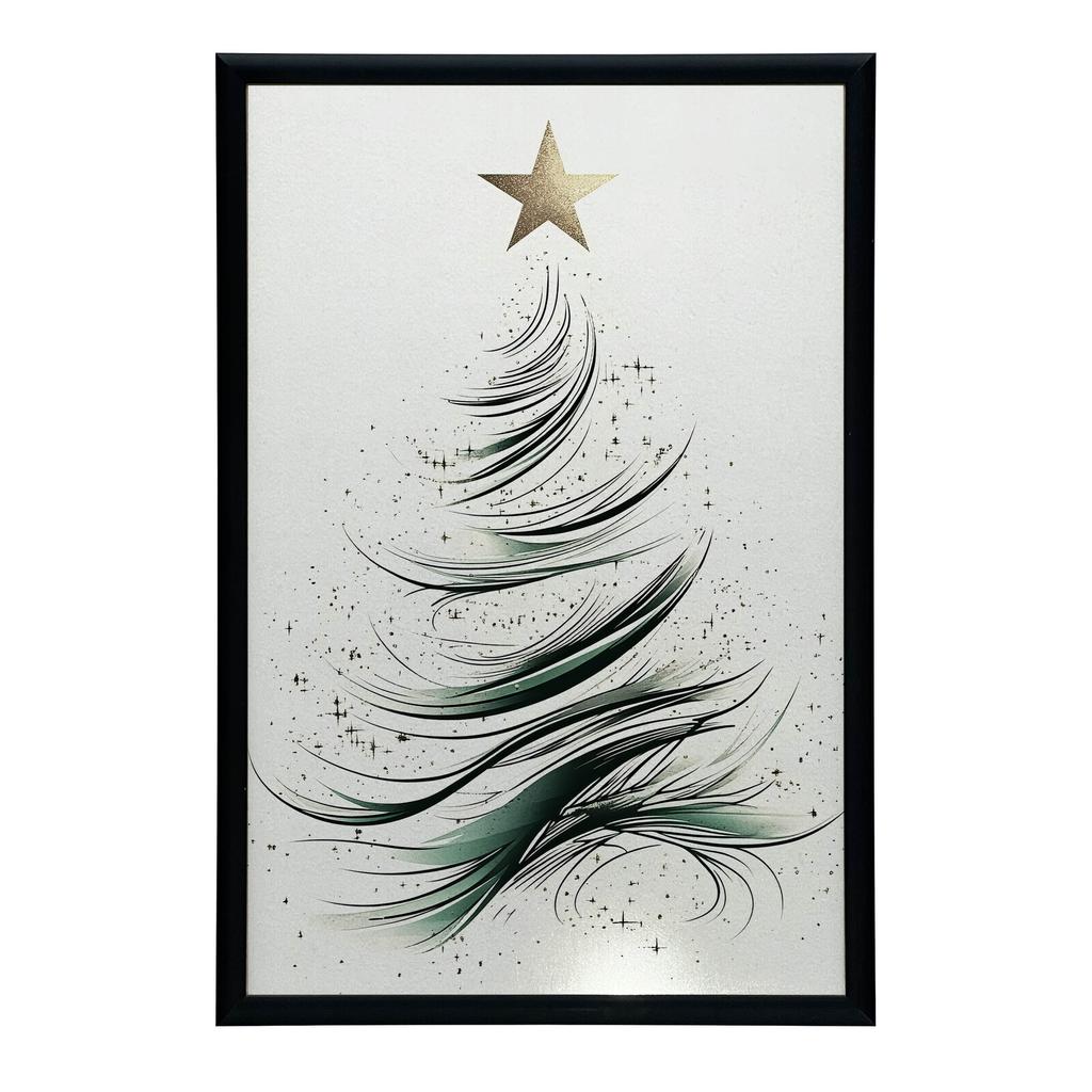 Christmas Glow Christmas Glow, 70X100 Cm, Unframed, Premium Canvas On Stretcher