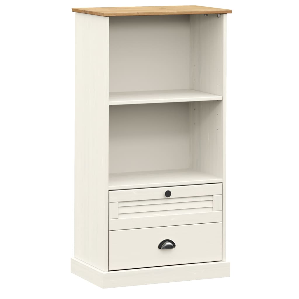 VIGO Bookshelf 60 x 35 x 114.5 cm Solid Pine Wood