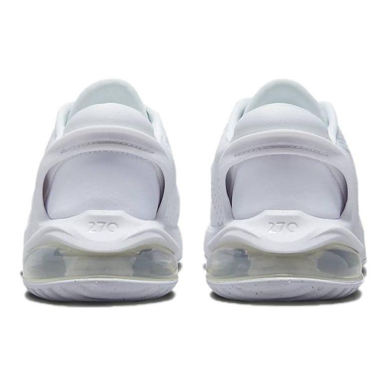 Nike Air Max 270 Synthetic Leather Trendy Comfortable Durable Low Top Kids Casual Shoes White Kids Sneaker DV1968-104