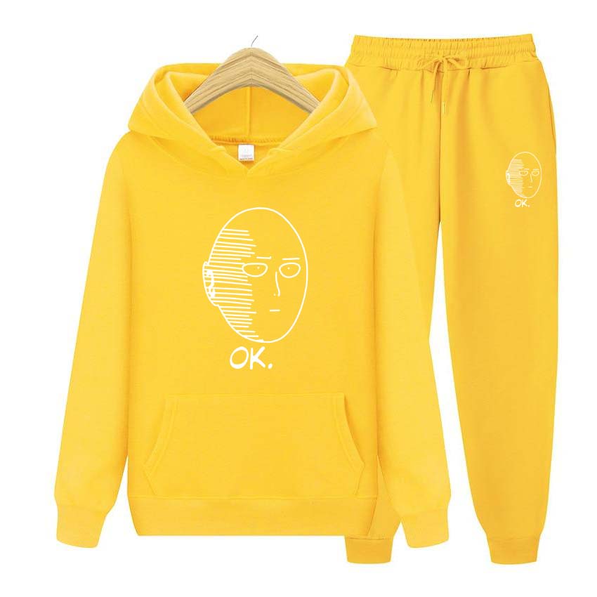 Autumn Winter Couple Suit Jogging Fashion  Men Womens Hoodies Tracksuits Jogger Pants thick Warm Clothes Men