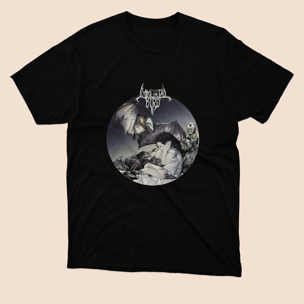 Limited Immortal Bird Thrive Band T-shirt Black XXXXL