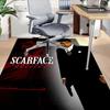 1pz Tappetino per Sedia da Ufficio Scarface Morbido, Confortevole, Per Tutte le Stagioni, Perfetto per la Casa, la Camera da Letto o l'Arredamento dell'Ufficio, Regalo Perfetto per