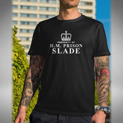HMP Slade Prison T-shirt Grappig Porridge Geïnspireerd Klassieke Komedie Small tot 5XL