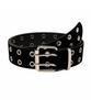 EIGHTVOLUME Ev Punk Double Eyelet Belt (Black)