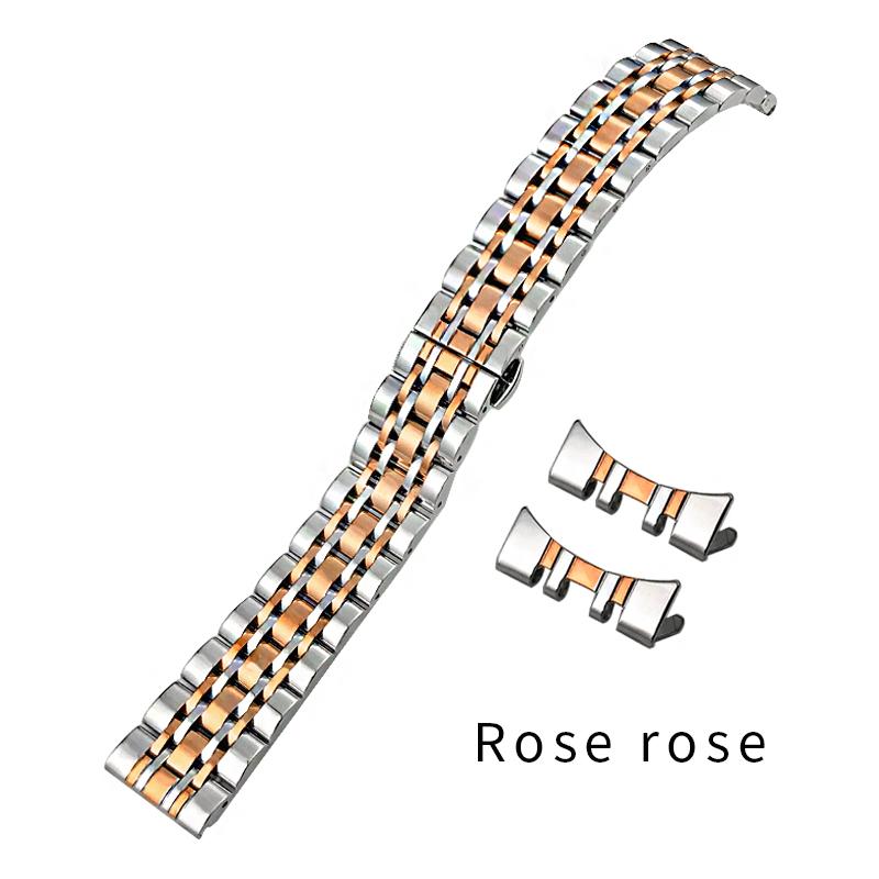 Cinturino Orologio Sette Perle Acciaio Inossidabile 10 12 13 14 15 16 17 18 19 20 21 22mm Per Tissot CITIZEN AT9097-54E Cinturino Orologio 23 24mm