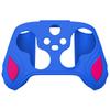 silicone case cover for PlayVital Xbox Series soft rubber case for Xbox Core with thumb grip cap Edition Primary Blue Bright Two-tone anti-slip X/S