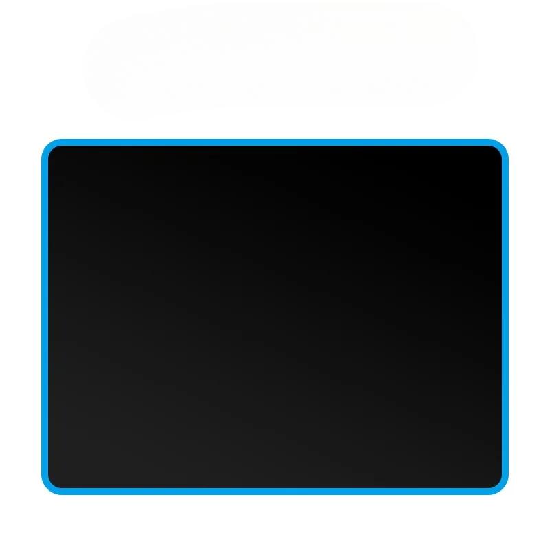 Non-Slip Mouse Mat Laptop Gaming PC Black Computer For Pad Mouse Rubber School Supplies Desk Set Office Accessories