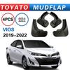For TOYOTA Vios Mudguard, Splash Proof Mudguard, Front and Rear Wheel Fender