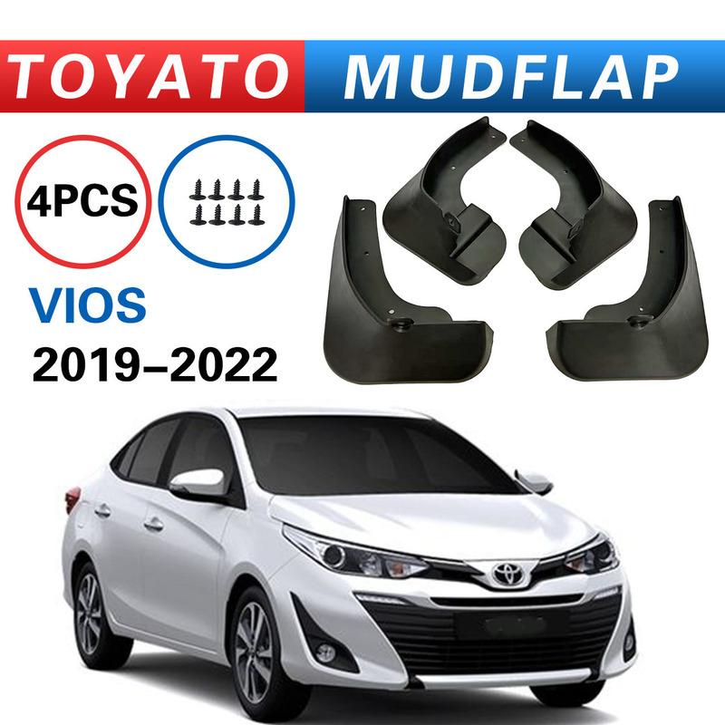 For TOYOTA Vios  mudguard, Splash proof mudguard, front and rear wheel fender