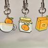 Tangerine Acrylic Keyring (3 Types)