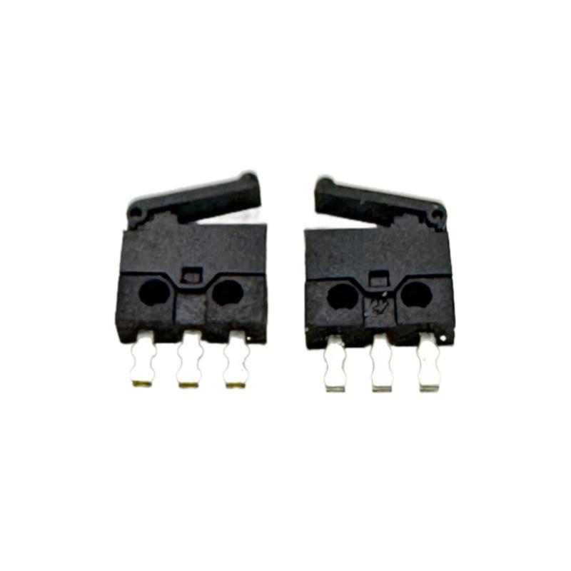 MDS001C Plastic MicroSwitch 3Pin For Electronic Devices With Quick Response And SelfResetting Mechanism