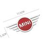 Metal Car Logo Front Rear Badge Emblem Sticker For Mini Cooper Countryman Clubman JCW F55 F56 R55 R56 R60 F60 Auto Accessories
