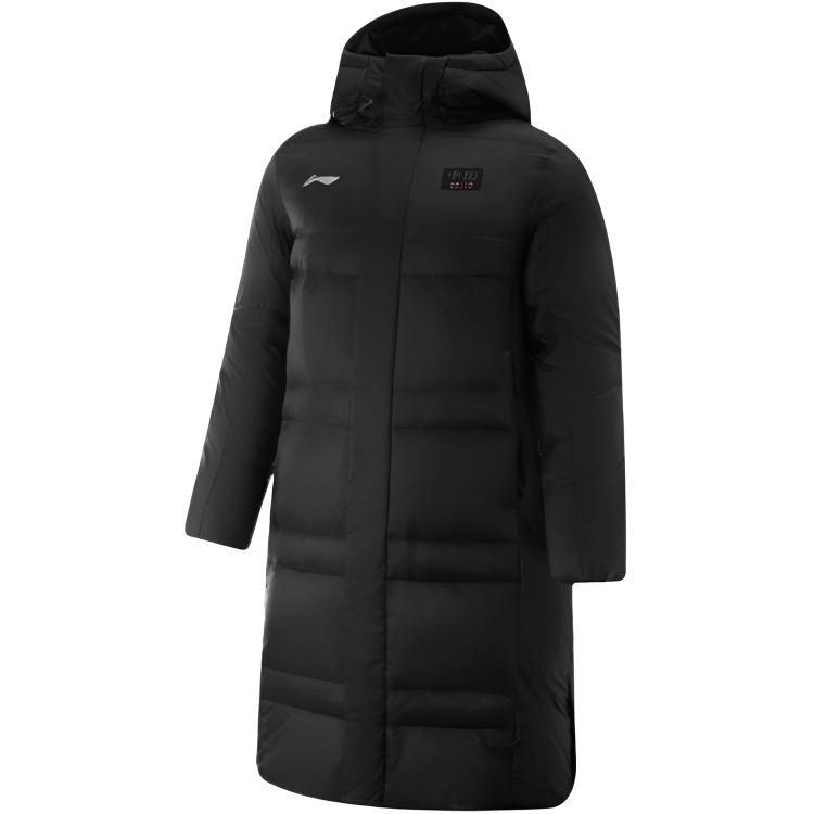 Li Ning Table Tennis Collection Down Jacket Unisex Black AYMV379-1 3XL