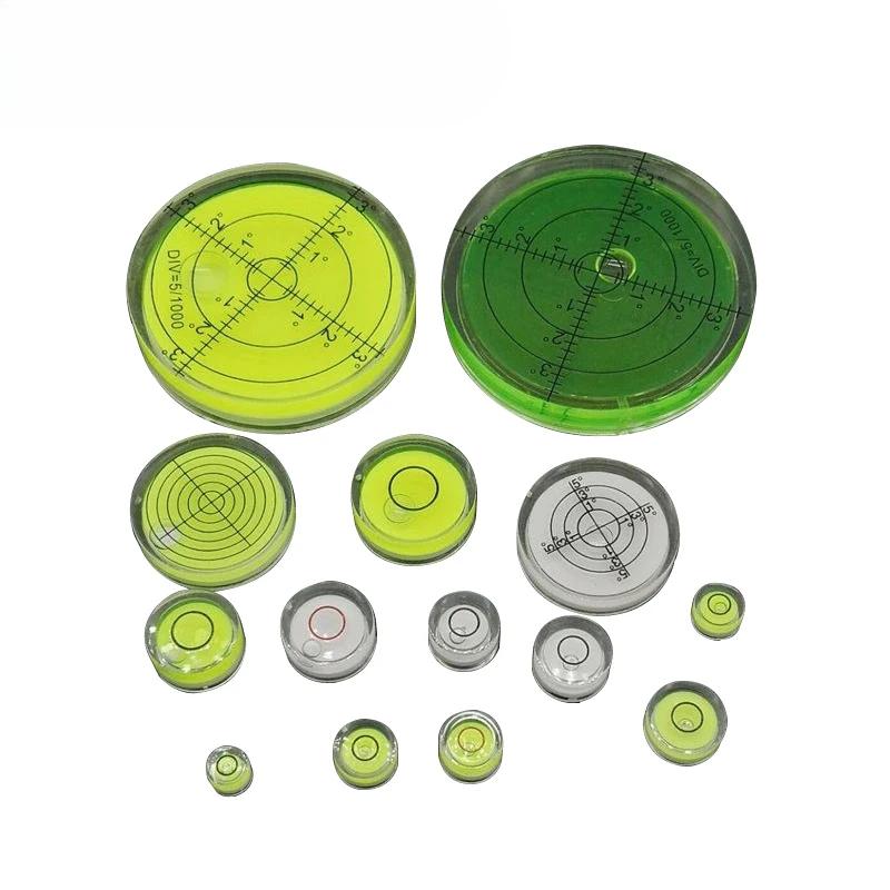Mini Präzisions-Wasserwaage Blase Grün nivel de bolha livella mit Montagelöchern Hochpräzise Messung Horizontale DIY Home