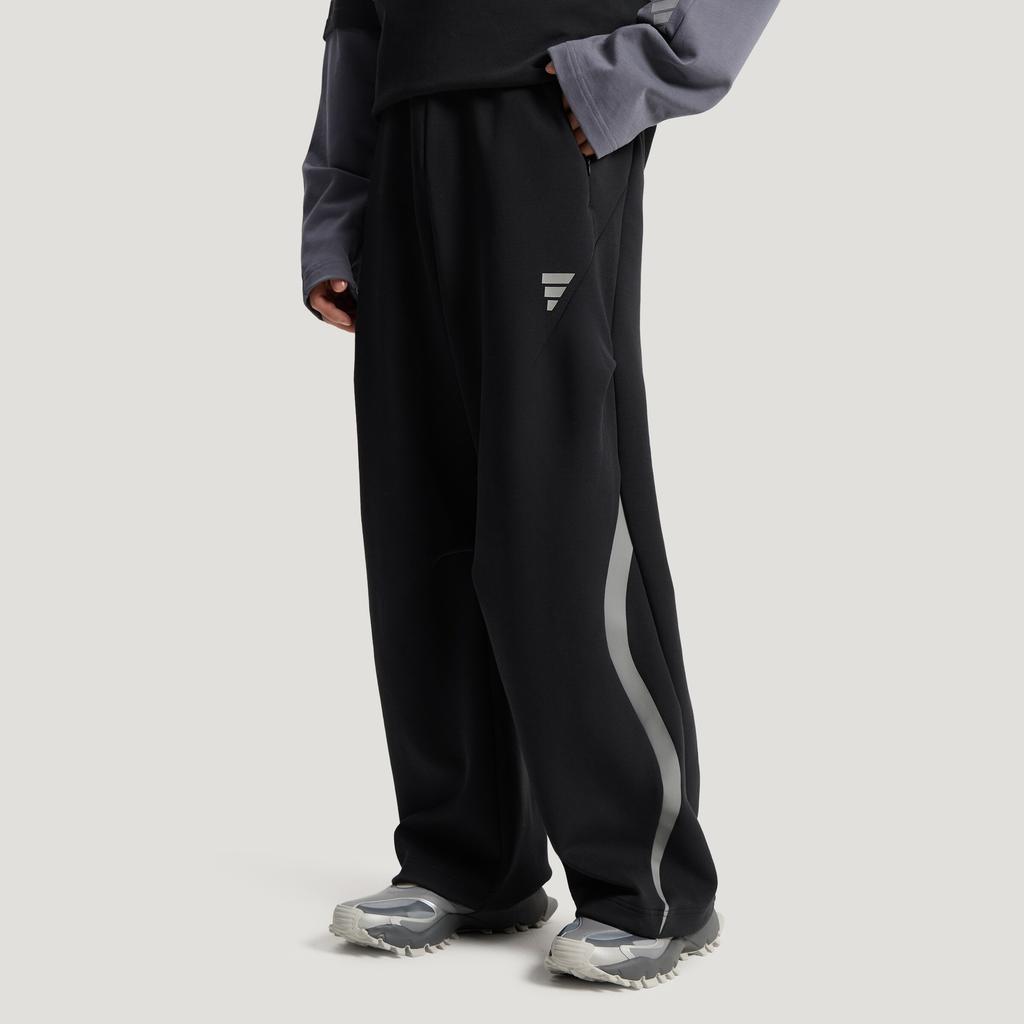adidas Tracksuit Bottoms Loose Comfortable Elastic Daily Casual Tapered Knit Sports Pants Men Bottoms KU5305
